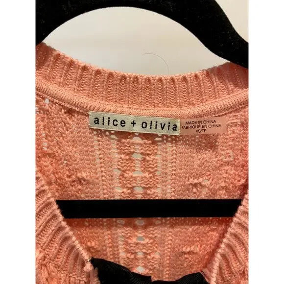 Alice and Olivia Kitty Bows Dress size XS - Picture 5 of 7